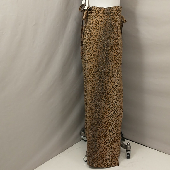 Handmade Leopard Wrap Pants Comfortable & Dramatic - Picture 4 of 12